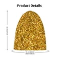 thumbnail image 4 of Sikiie Gold Glitter Toddler Beanie Kids Beanie Hat Warm Winter Hats for Boys Girls Knit Cap, 4 of 7