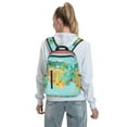 thumbnail image 5 of Yiaed USA Tourist Map Print Lightweight Backpack Travel Backpacks Hiking Daypack for Women Men, 5 of 5