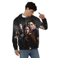 thumbnail image 4 of The Twilight Saga Men's Hoodie With Color Drawstrings Sweatshirt Hooded Pullover Print Winter Coat Jacket X-Large, 4 of 9
