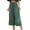 Green, variant on Women's Polka Dot Floral Eighth Wide Leg High Waist Loose Home Casual Pants