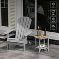 thumbnail image 2 of YEFU Adirondack Side Table, Double Outdoor Side Tables , Poly Lumber end Table, Weather Resistant for Indoor, Patio, Pool, Porch, 2 of 12