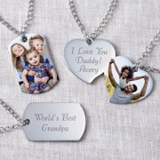 Personalized Heart Photo Pendant