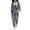 Grey, variant on CONFREE Sweatshirts For Women Long Sleeve Ladys Sweatshirt Solid Color Shiny Metallic Carnival Performance Show Clothes Shirts