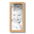 thumbnail image 2 of ArtToFrames 6" x 13" Red Oak Wood Picture Frame, 6x13 inch Brown Wood Poster Frame (WOM-4878), 2 of 7