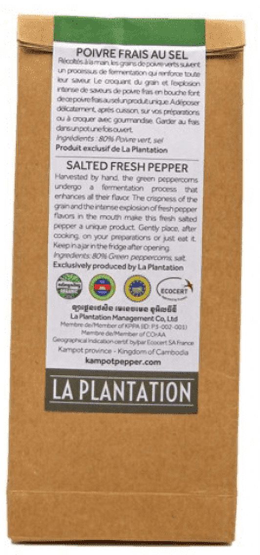Fresh Salted Kampot Pepper Whole Peppercorns PGI - 50g