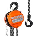 thumbnail image 2 of 1/2 Ton/1100 LBS Hand Chain Hoist 10 FT Come Along, 1100 lbs Capacity G80 Galvanized Carbon Steel with Double-Pawl Brake, Auto Chain Leading & 360° Rotation Hook, for Garage Factory Dock, 2 of 7