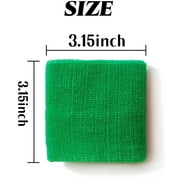 RONYOUNG 24PCS Colorful Sports Wristbands Cotton Sweatband Wristbands Wrist Sweatbands Wrist Sweat Bands for for Men and Women, Good for Tennis, Basketball, Running, Gym, Working Out