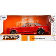 1965 Custom Red and Black Bigtime Muscle Series 1/24 Diecast Model Car by Jada 34202(Selections May Vary)