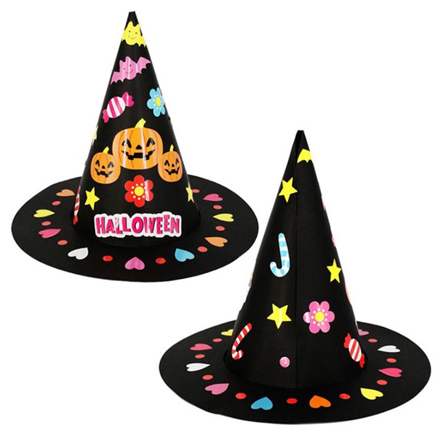 Halloween Party Hat Creative DIY Craft Costume Hat Party Accessory for Kids