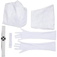 thumbnail image 6 of Women's White Emma Frost Dress Sexy Cloth Full Suit, 6 of 7