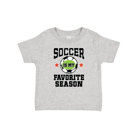 

Inktastic Soccer is My Favorite Season Gift Baby Boy or Baby Girl T-Shirt