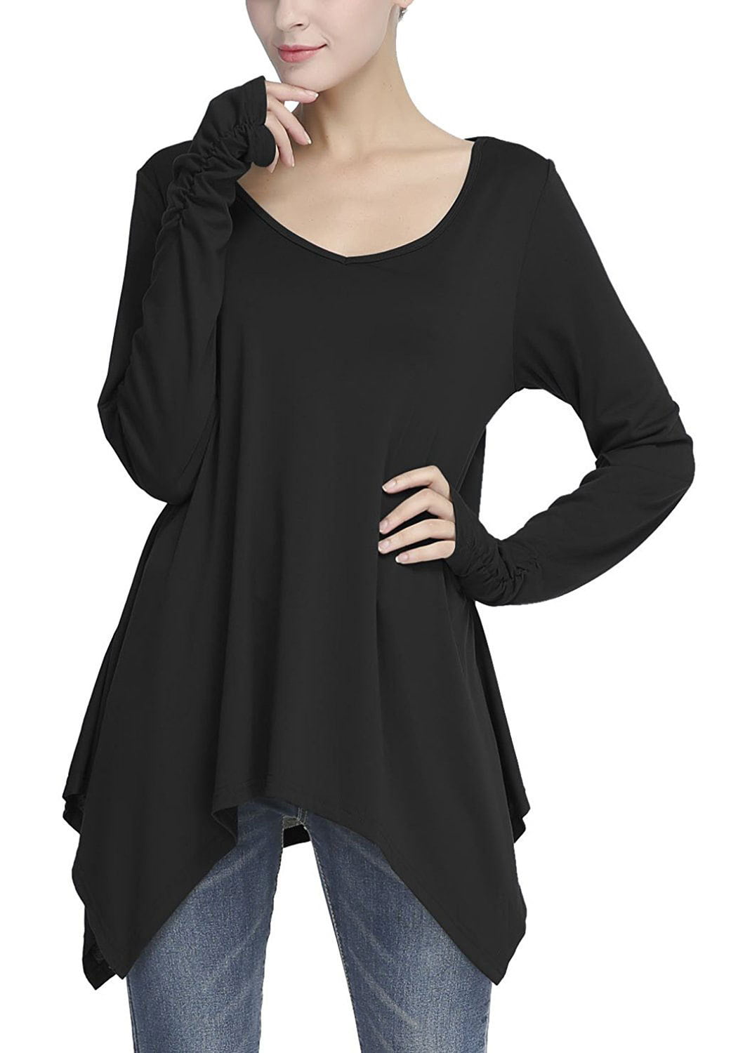 NoName blouse Black M discount 81% WOMEN FASHION Shirts & T-shirts Combined 