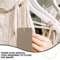 thumbnail image 3 of GOOHOCHY 200pcs Clothing Fasteners Hemp Rope for Tagged Items Home Decoration, 3 of 8