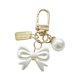 thumbnail image 2 of Llavero de perlas artificiales, elegante llavero para decorar bolsos, accesorios. Lazo, 2 of 9