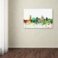 thumbnail image 3 of Trademark Fine Art "Milwaukee Wisconsin Skyline SP" Canvas Art by Marlene Watson, 3 of 3