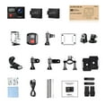 thumbnail image 2 of Campark Action camera 4K 30FPS 20MP Waterproof Camera with Touch Screen EIS Support External Mic Remote Control 131ft Underwater Camcorder with 2 Batteries and Accessories, 2 of 8