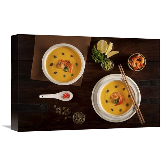 Global Gallery Diana Popescu,'Dinner For Two' Stretched Canvas Artwork