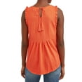 thumbnail image 3 of Women's Ruffle Tank Top, 3 of 4