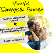 BioImmune Organic Lions Mane Supplement 120 Capsules w/Patent Litropane™ Nootropic Brain Support Mushroom
