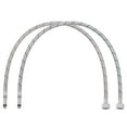 thumbnail image 1 of Conector de línea de suministro de grifo Uxcell de 28", G1/2 hembra x M10 macho, manguera de suministro de agua trenzada de acero inoxidable 304, 2 paquetes, 1 of 7