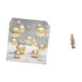 thumbnail image 1 of Estatua de resina con caja cuadrada de acrílico, figura decorativa en forma de bola, adorno de María, colección religiosa, decoración de ace, 1 of 8