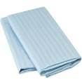 thumbnail image 2 of Mellanni 4-Piece Iconic Full Bedsheet Set - Microfiber, 16" Deep Pocket, Cooling, Wrinkle, Fade, Stain Resistant, Striped Light Blue, 2 of 7