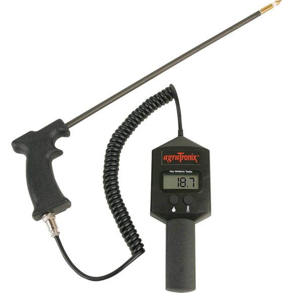 AgraTronix 07100, DHT-1 Humidimètre Portable avec Sonde de 18 Pouces