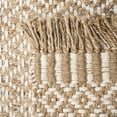 thumbnail image 4 of SAFAVIEH Natural Fiber Johanna Geometric Area Rug, Natural/Ivory, 4' x 4' Square, 4 of 8