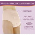Wearever Women's Incontinence Underwear Reusable Maximum Bladder Control Panties for Feminine