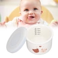 thumbnail image 4 of Baby Bowls, Ceramic Material Loving Heart Bear Pattern  Bowl Clear Printing Heat Resistant  For Nursery For Kitchen, 4 of 8