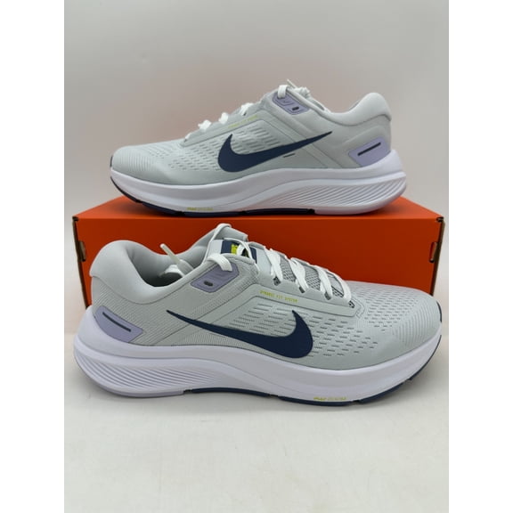 Nike Air Zoom Structure 24 Women's Size 8 Grey White Running Shoes DA8570 005