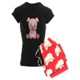 thumbnail image 1 of CafePress - Pink Pig - Women's Dark Pajamas, 1 of 1