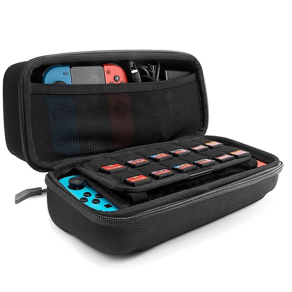 Tomtoc Estuche De Viajes- Nintendo Switch( Para 24 Tarjetas) - Negro