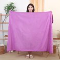 thumbnail image 1 of Xiao Hua toallas de mano para baño, multiusos: para gimnasio, ducha, deportes, etc. Maneja diversas situaciones sin esfuerzo. 39,37 x 78,74 pulgadas (morado medio)., 1 of 5