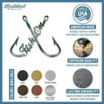 thumbnail image 3 of RealSteel "Fish On" Fisher Wall Art - Metal Fishing Hook Decor for Fishermen (TS-30), 3 of 7