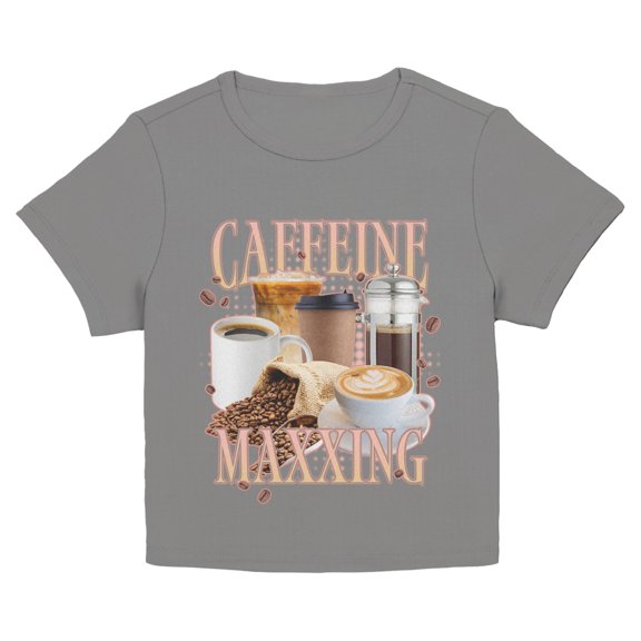 Juniors Lost Gods Caffeine Maxxing T Shirt