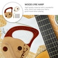 thumbnail image 6 of MLINS 1 Set Portable Small Lyre Harp 21 String Durable Lyre with Accessories, 6 of 8