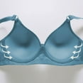 thumbnail image 5 of Censtreet Woman's Embroidery Lace Thin Cup Bra,Ventilate Back Buckle Wirefree Bra,Comfort Adjustable Daily Underwear, 5 of 5
