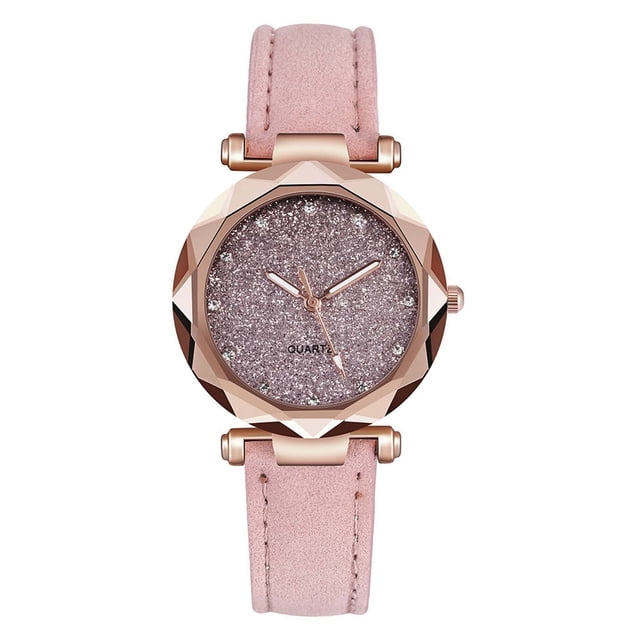 Reloj de cuarzo para mujer, relojes para mujer, relojes para mujer, conjunto de pulsera con flores, reloj de pulsera para mujer, reloj de cuarzo casual de cuero.