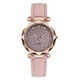 thumbnail image 1 of Reloj de cuarzo para mujer, relojes para mujer, relojes para mujer, conjunto de pulsera con flores, reloj de pulsera para mujer, reloj de cuarzo casual de cuero., 1 of 3