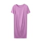 thumbnail image 2 of mfyjkho Vestidos para mujer, Falda de manga corta para mujer, vestido fino y holgado de verano, camisón informal de color liso para casa Vestidos maxi para mujer xl, 2 of 4