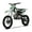 Green, variant on SYX MOTO K1 125cc Dirt Bike for Teens & Adults, 50 MPH, 123 Mi Range, 4-Speed Manual, Kick/Electric Start, Black