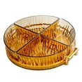 thumbnail image 2 of Divided Serving Tray Multifunctional Dried Fruit Tray Dried Fruit Storage Plate, 2 of 9