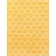 thumbnail image 3 of Unique Loom Trellis Frieze Collection Area Rug - Rounded (10' x 13' Rectangle Yellow/Ivory), 3 of 7