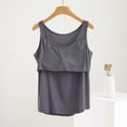thumbnail image 3 of fatyb Women's Tank Tops with Built in Bra Comfy Padded Sleeveless T Shirts Loose Soft Casual Blouses, 3 of 7
