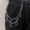 A, variant on Punk Pants Chain Metal Jeans Chain Geometric Hip-Hop Multi-layered Stars Waist Belt Chain for Women and Men