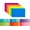 neon colors, variant on TT-Index Cards 210-Count 4x6 Inch,178GSM Heavyweight Set of 7 Fluorescent Colors Paper Multicolor Study Cards