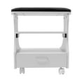 thumbnail image 5 of Foot Rest Pedicure Manicure Funiture Footbath Stool with Wheels, Trolley, 5 of 17