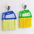 thumbnail image 5 of Limei Mini-Blind Cleaner Shutters- Window Blind Brush Cleaning, Air Conditioner Duster Remover, Dust Cleaner with 7pcs Washable Blind Blade Clean Cloth for Household Office Clean, Blue, 5 of 7