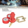 thumbnail image 2 of <p>Acetylene Pressure Reducer Acetylene Gas Pressure Reducer Acetylene Pressure Reducer 8mm Inlet Port Dual Display Shockproof Acetylene Gauge Meter</p>, 2 of 7